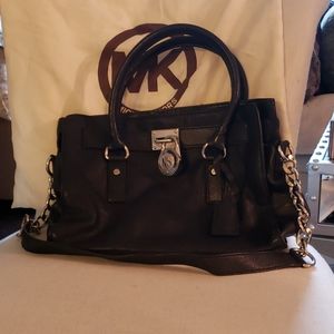 Michael Kors Hamilton Leather Purse with Lock